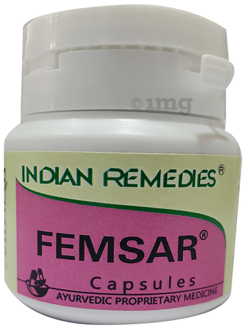 Indian Remedies Femsar Capsules 