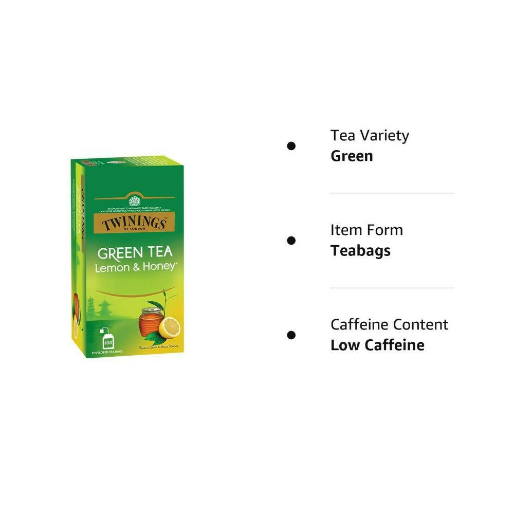 Twinings Green Tea Lemon & Honey Teabags - Grab2buy