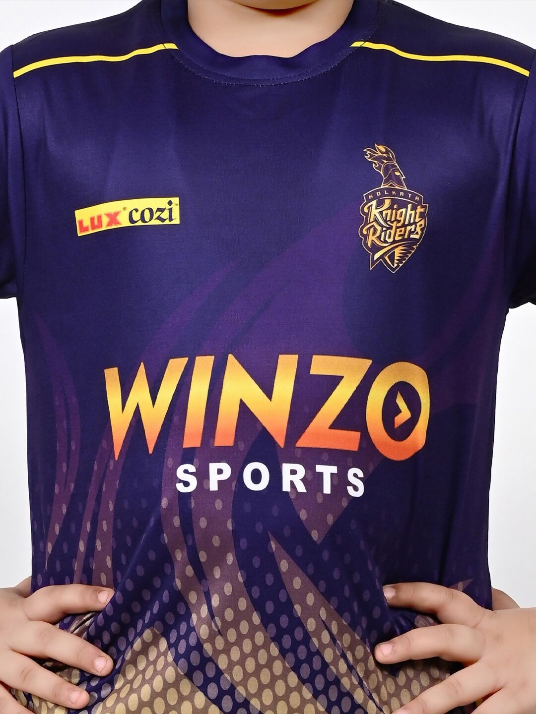 Baesd Boys Sports Round Neck Printed Cricket Jersey IPL, T20 T-shirt 