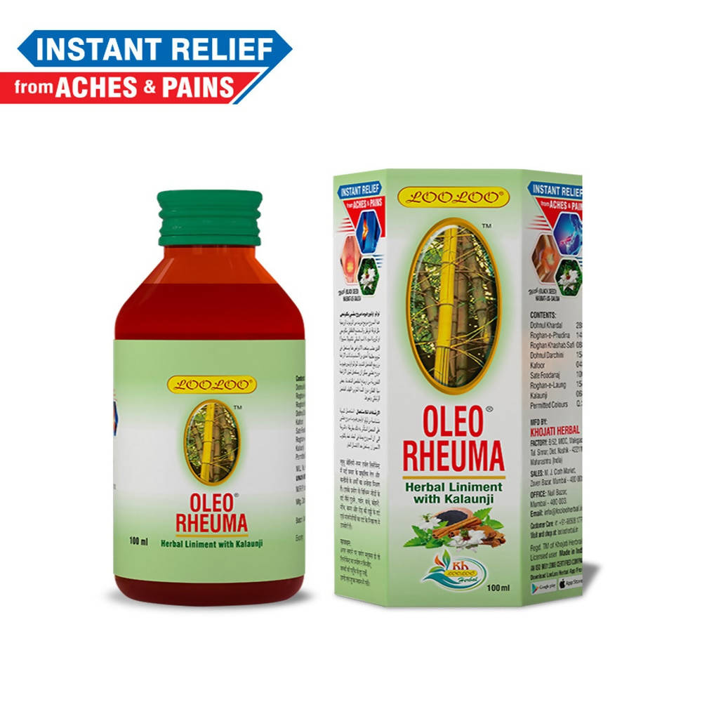 Looloo Oleo Rheuma Herbal Liniment with Kalonji 