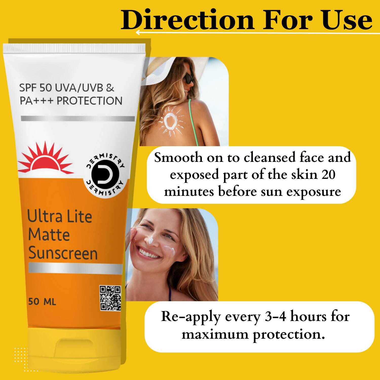 Dermistry Ultra Lite Matte Sunscreen & Natural Mineral Sunscreen 