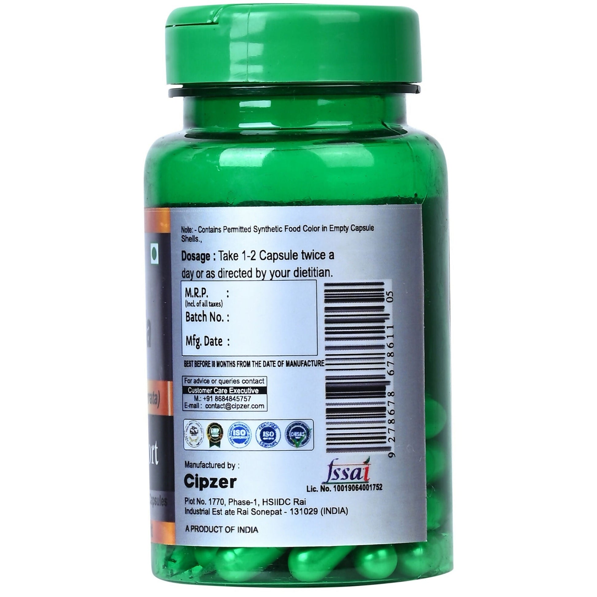 Cipzer Mucuna Capsules 