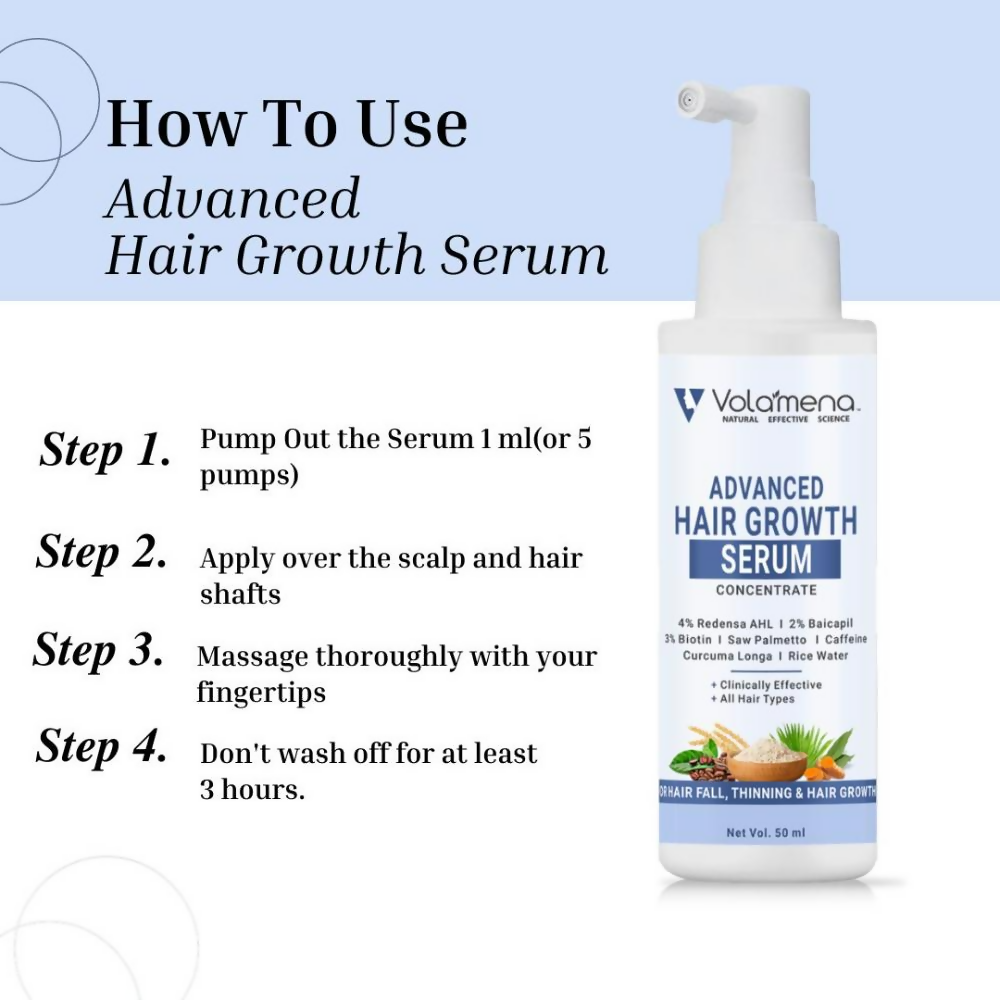 Volamena Advanced Hair Growth Serum  Grab2Buy Volamena Grab2Buy
