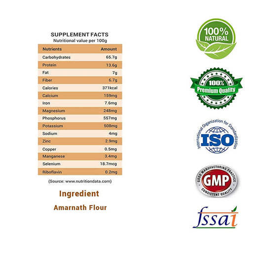 NutroActive Amaranth Flour Gluten Free