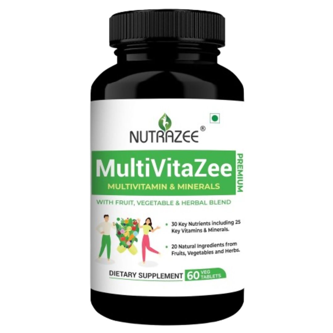 Nutrazee MultiVitaZee Multivitamin & Minerals Tablets 