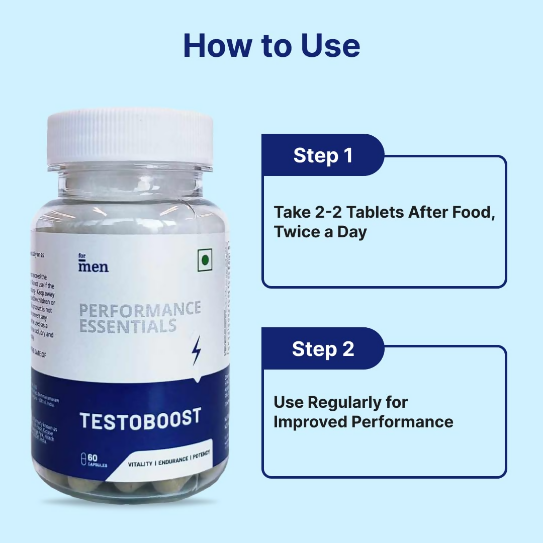 ForMen Testoboost Performance Essentials Capsules - Grab2buy