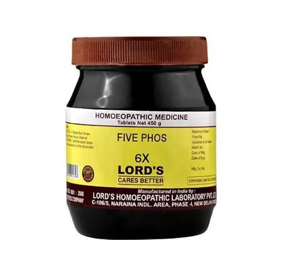 Lord's Homeopathy Five Phos Biocombination Tablets 