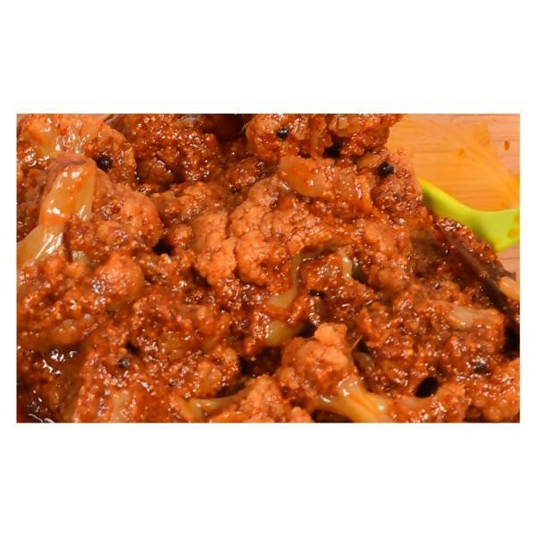 Amoga's Pickles Factory Cauliflower Pickle Andhra Style - Grab2buy