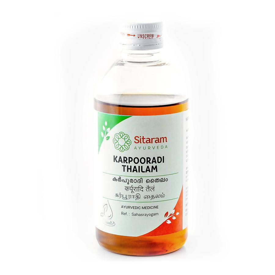 Sitaram Ayurveda Karpooradi Thailam 