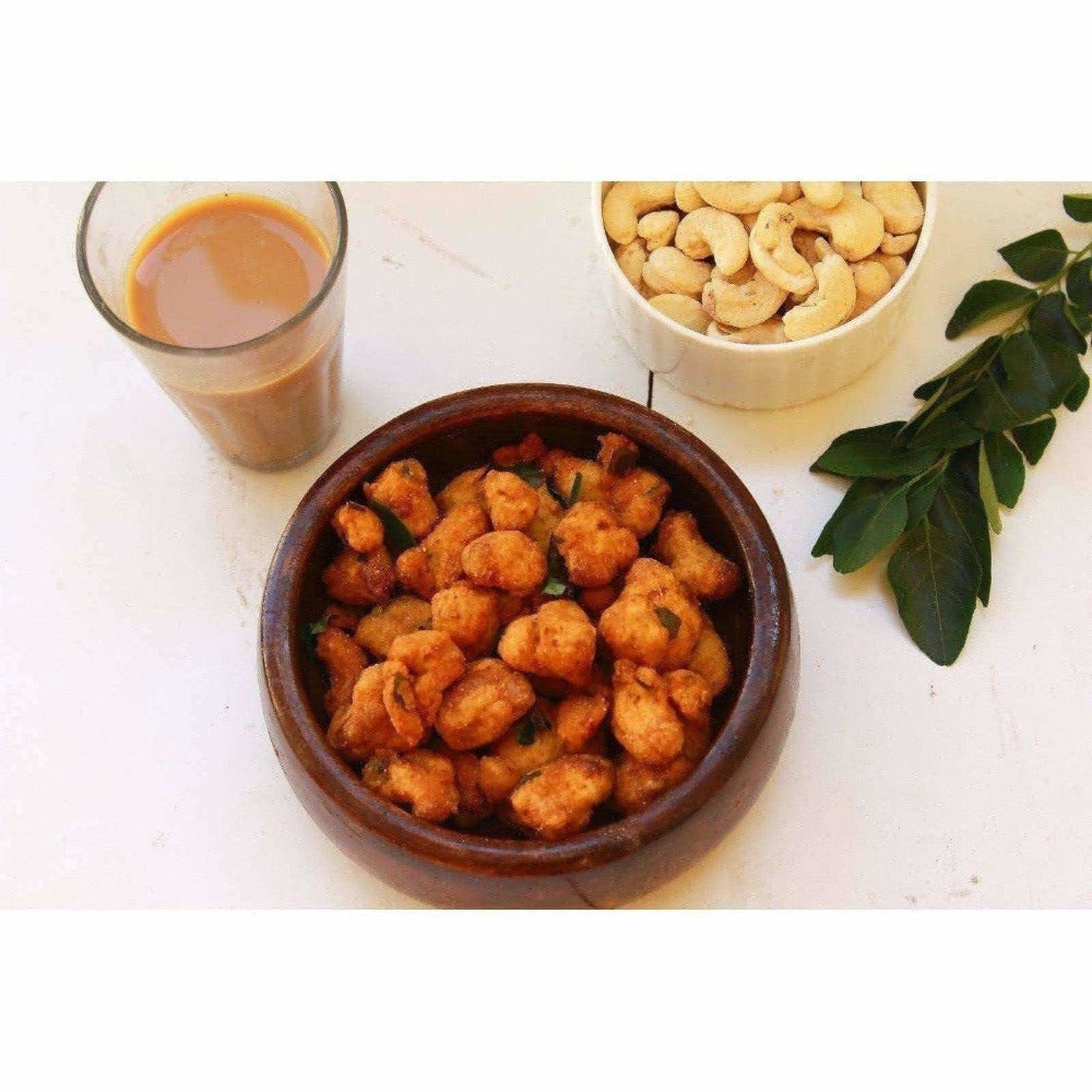 Pulla Reddy Kaju Pakoda | Crunchy and Spicky Pulla Reddy Cashew Pakoda by G Pulla Reddy Sweets 