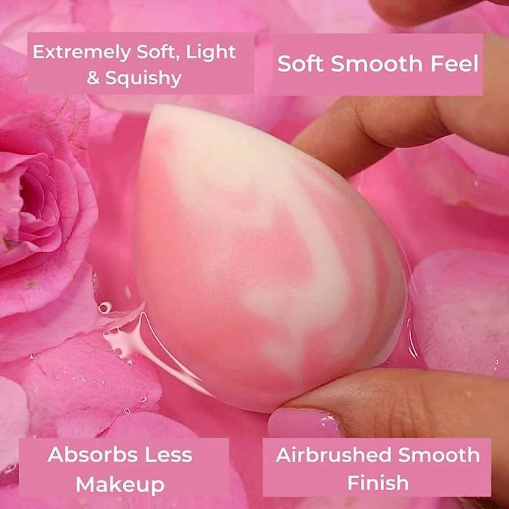 Praush (Formerly Plume) Celestial Super Soft Makeup Sponge - Pink