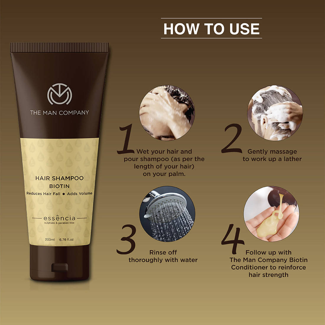 The Man Company Hair Shampoo Biotin  Grab2Buy The Man Company Grab2Buy