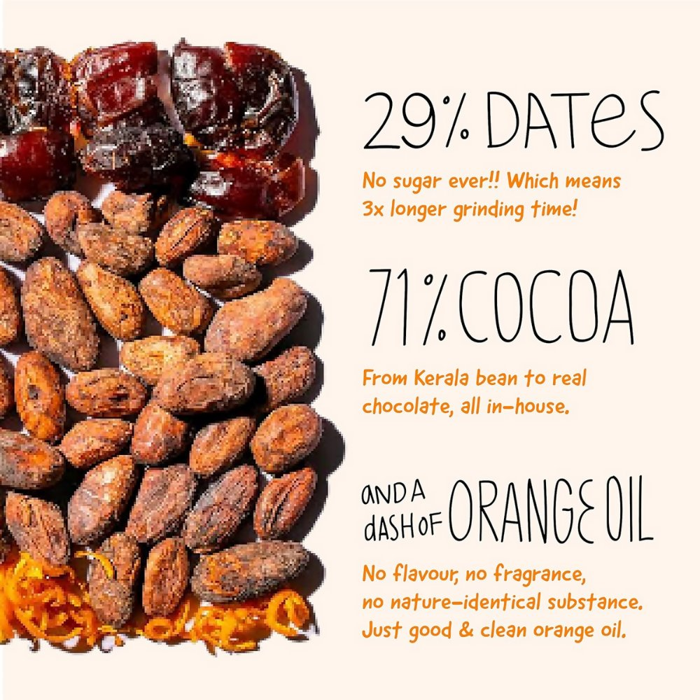 The Whole Truth Dark Chocolate - Orange  Grab2Buy The Whole Truth Grab2Buy
