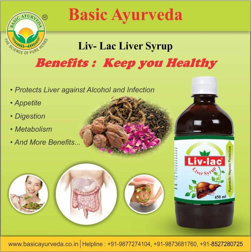 Basic Ayurveda Liv- Lac Liver Syrup 