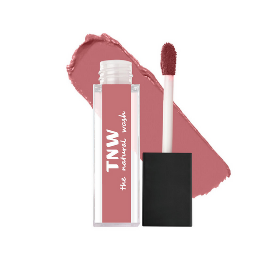 The Natural Wash Matte Velvet Longstay Liquid Mini Lipstick - 04 Pinktastic 