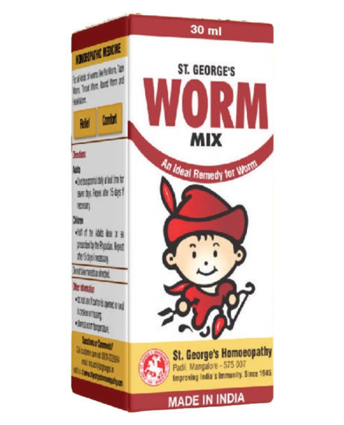 St. George's Homeopathy Worm Mix Syrup | Grab2Buy
