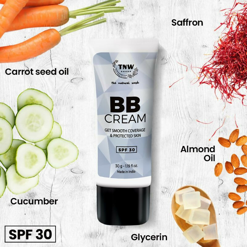The Natural Wash BB Cream Medium Coverage with SPF 30 - 02 Medium Shade  Grab2Buy The Natural Wash Grab2Buy