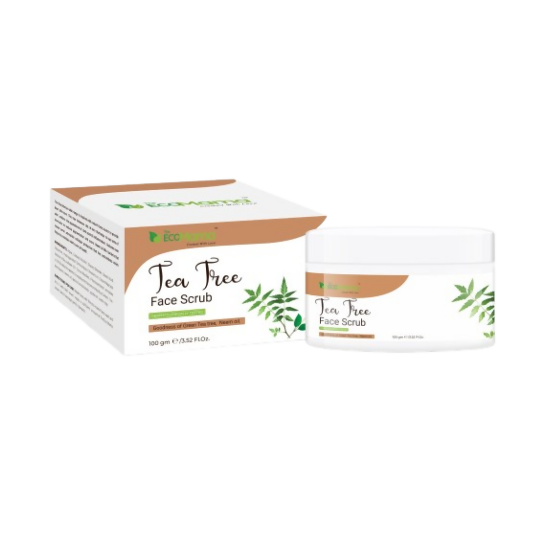 The Eco Mama Tea Tree Face Scrub 