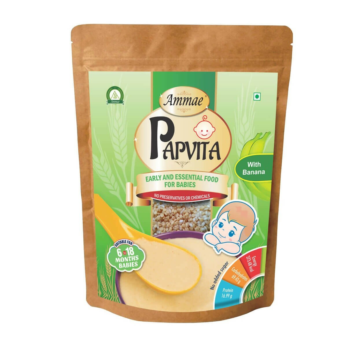 Ammae Papvita with Banana powder For Kids 