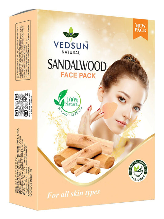 Vedsun Naturals Chandan Face Pack  Grab2Buy Vedsun Grab2Buy