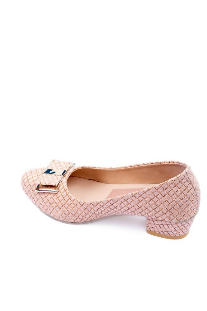 Tiny Bugs Girls Party Wear Ballerinas - Rose Gold  Grab2Buy Tiny Bugs Grab2Buy