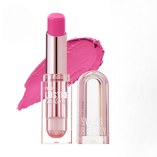 Swiss Beauty High Shine Finish Smooth Glide Pure Lustre Lipstick - 2 My Rose 