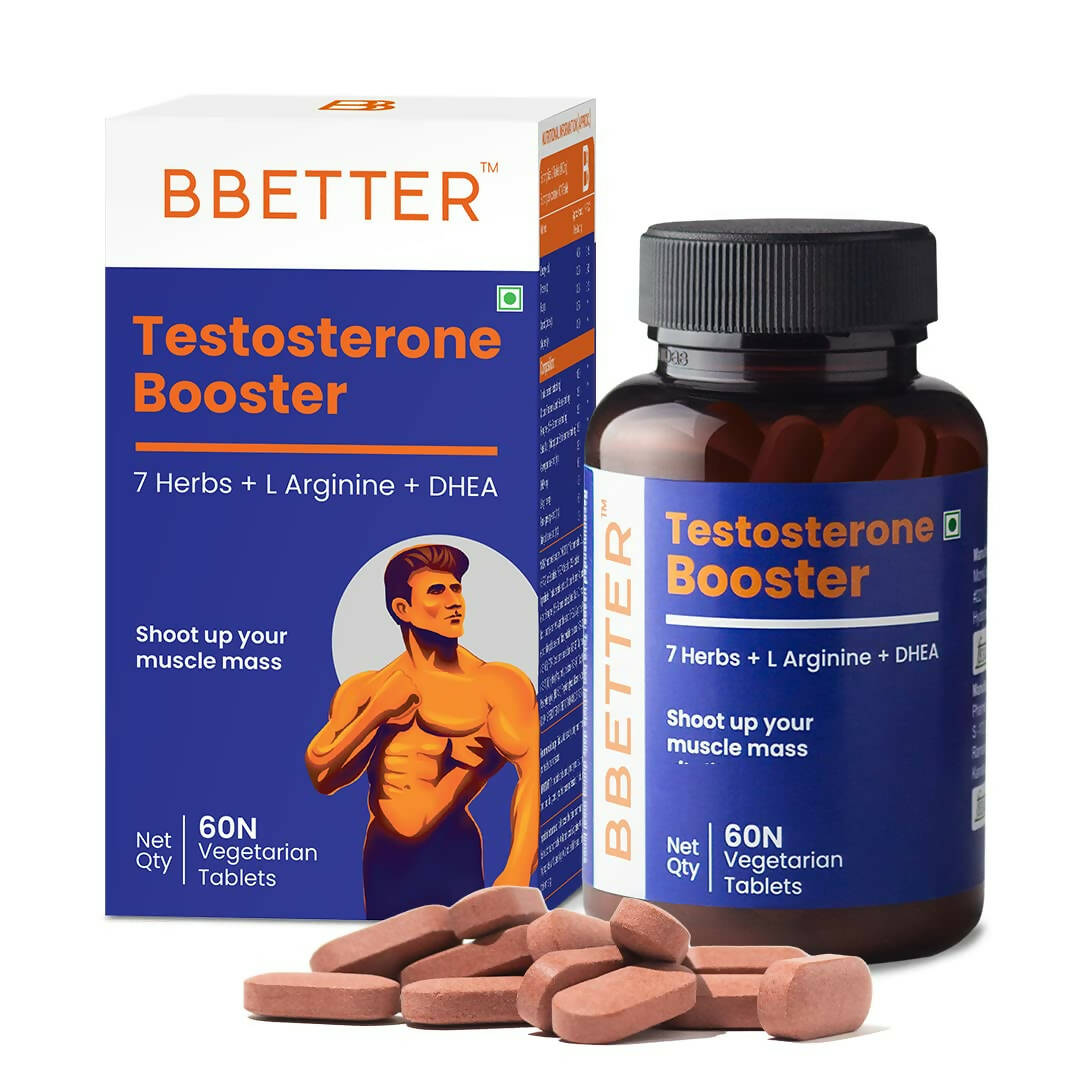 BBETTER Testosterone Booster Tablets for Men - Grab2buy