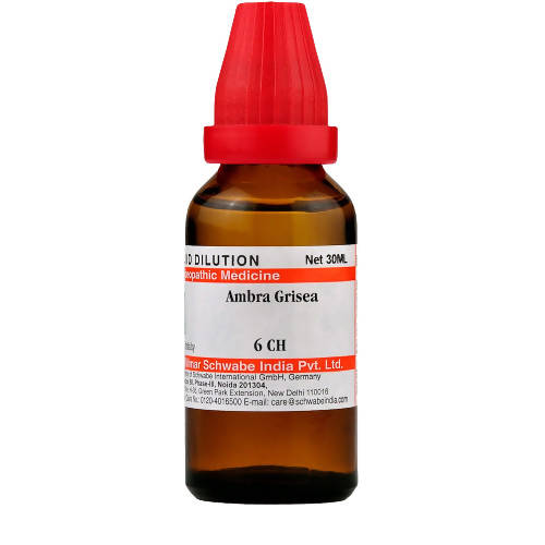 Dr. Willmar Schwabe India Ambra Grisea Dilution - Grab2buy