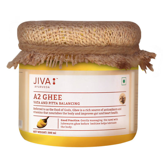 Jiva Ayurveda A2 Gir Desi Cow Ghee | Desi Gir Cow Ghee | Pure and Natural Ghee From A2 Cow Milk 