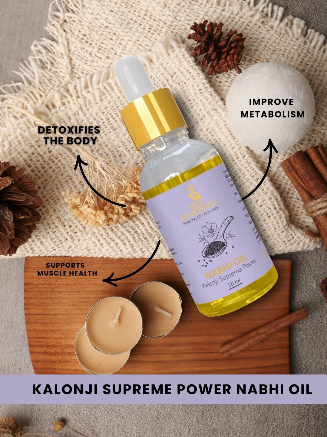Ved Sanjeevani Kalonji Supreme Nabhi Oil  Grab2Buy Ved Sanjeevani Grab2Buy