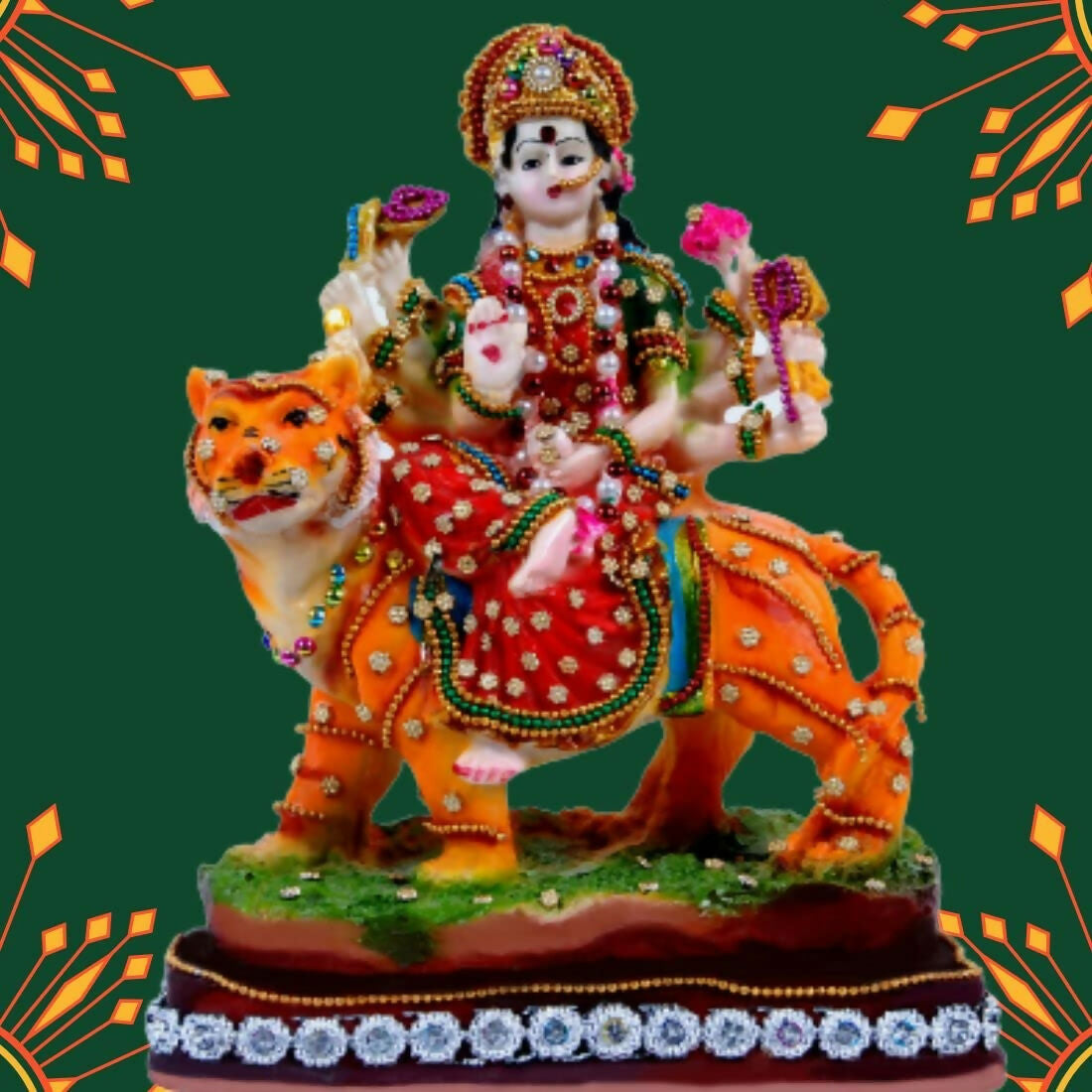 Buji Craft Durga Devi Mata Idol - Grab2buy