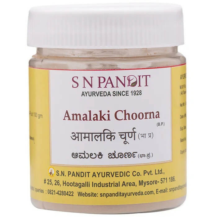 S N Pandit Ayurveda Amalaki Choorna 