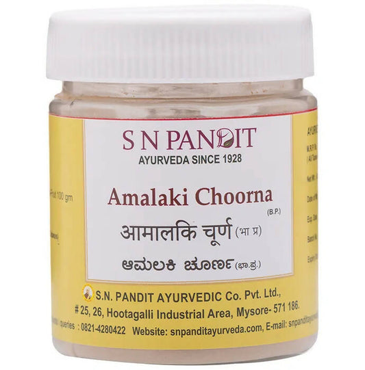S N Pandit Ayurveda Amalaki Choorna 