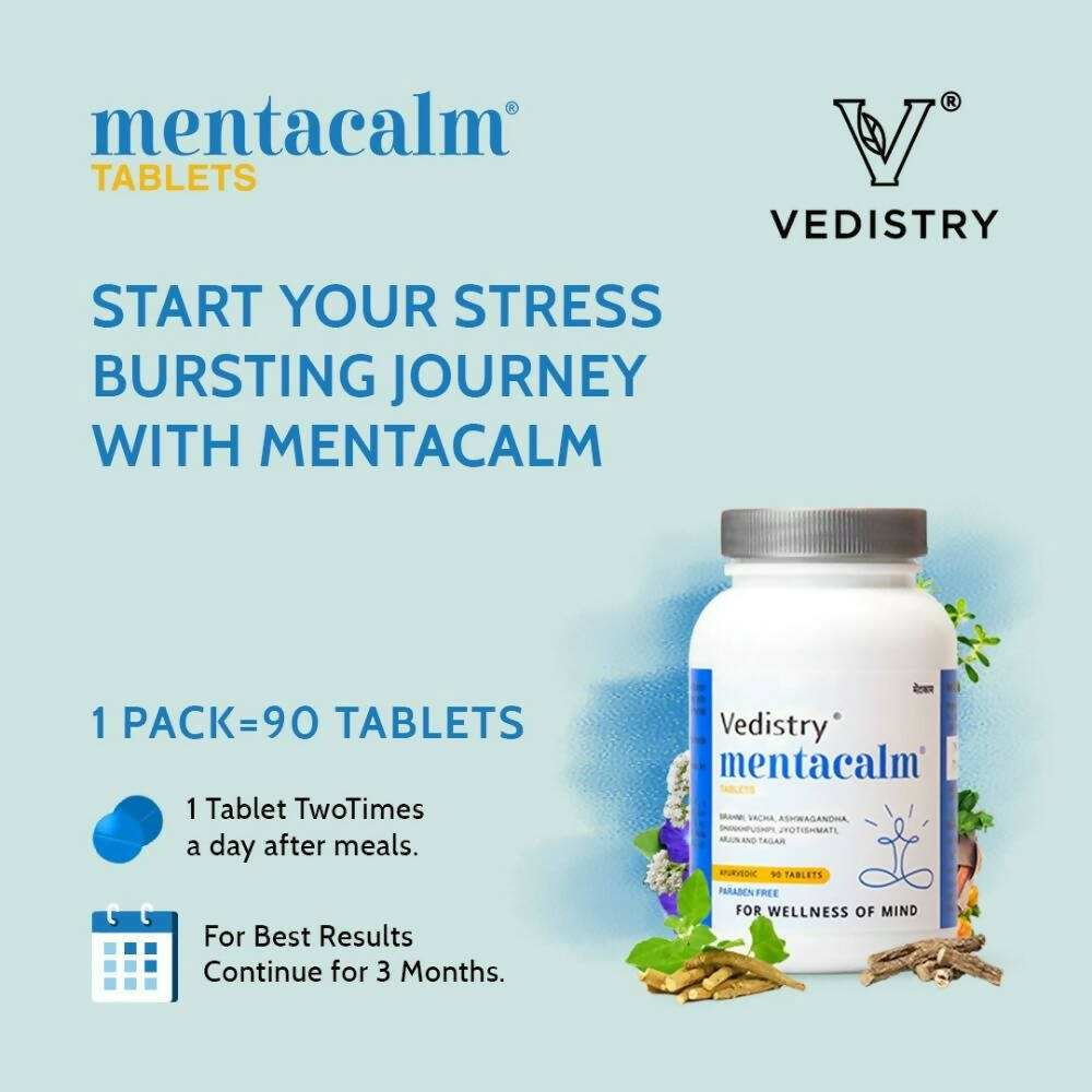 Vedistry Mentacalm Tablets 