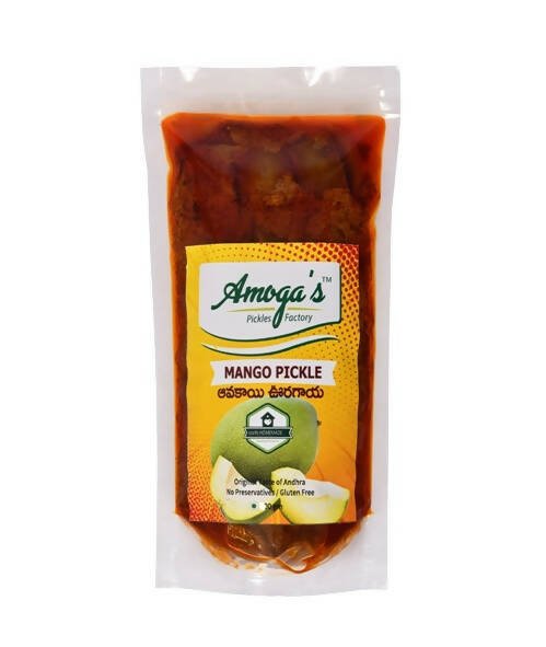 Amoga's Pickles Factory Andhra Authentic Mango Avakaya Pickle - Grab2buy
