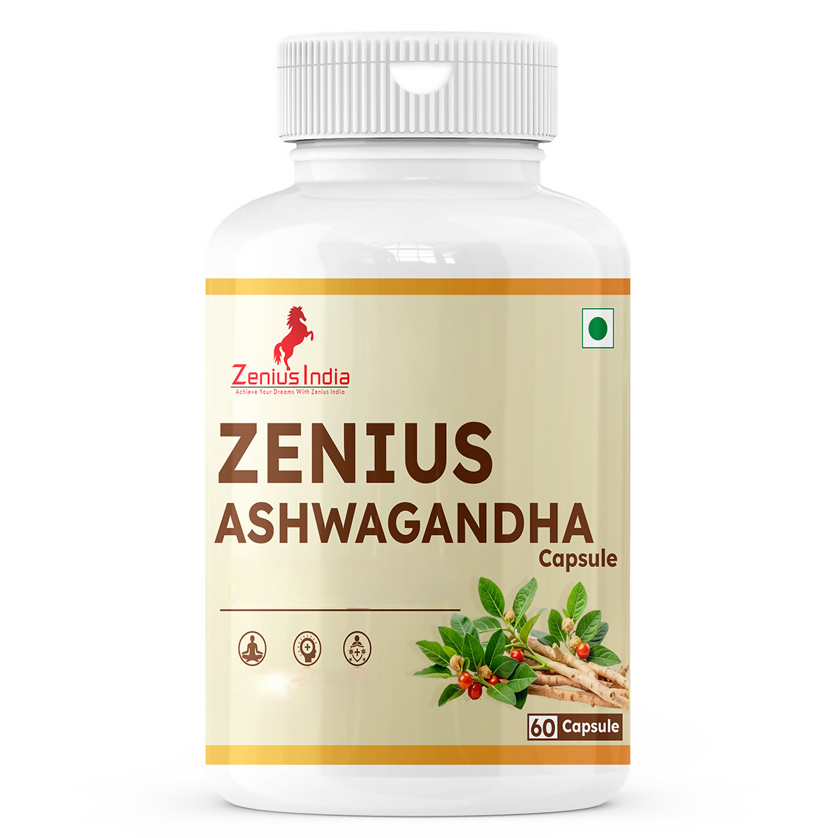 Zenius Ashwagandha Capsules  Grab2Buy Zenius Grab2Buy