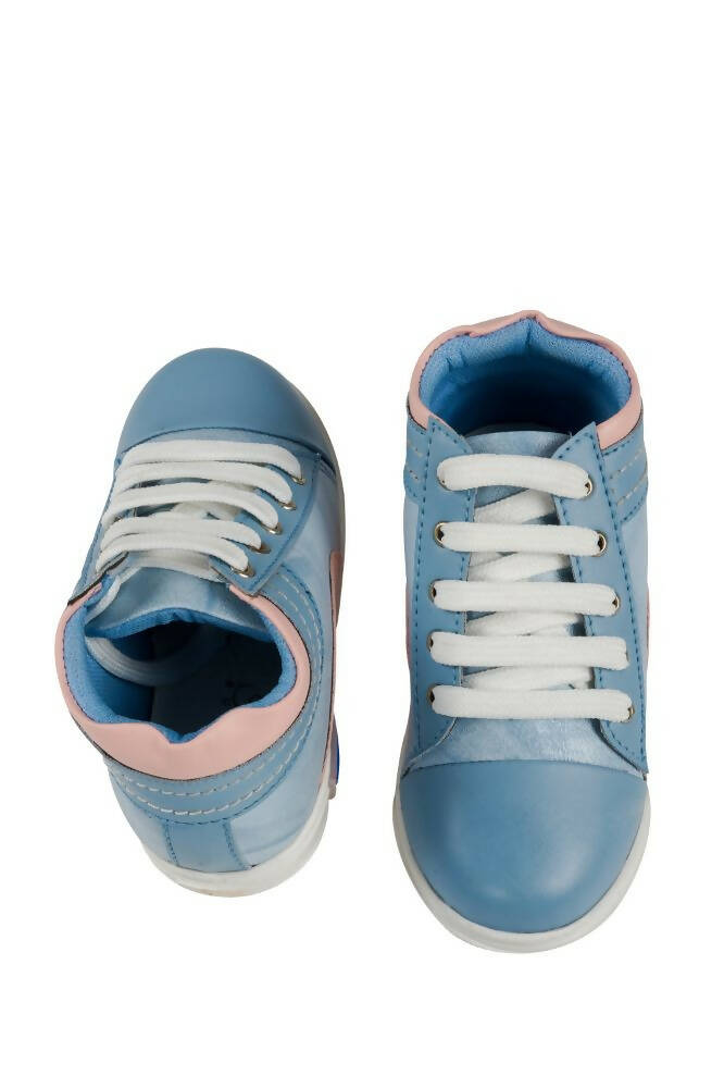 Tiny Bugs For Boys & Girls Party Wear Boots - Sky Blue  Grab2Buy Tiny Bugs Grab2Buy