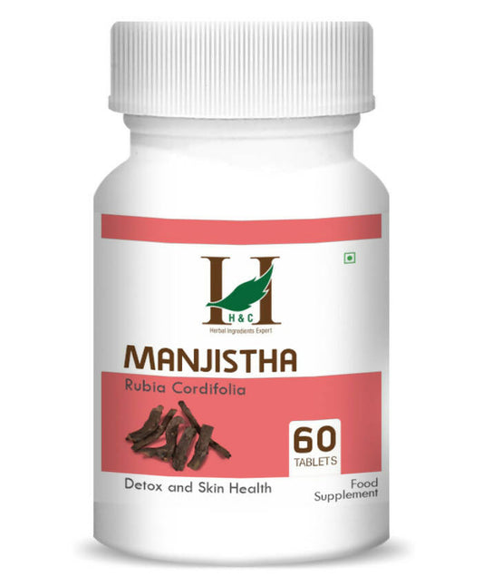 H&C Herbal Manjistha Tablets 