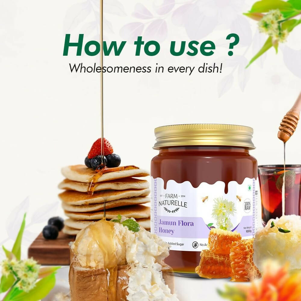 Farm Naturelle Jamun Flora Honey - Grab2buy