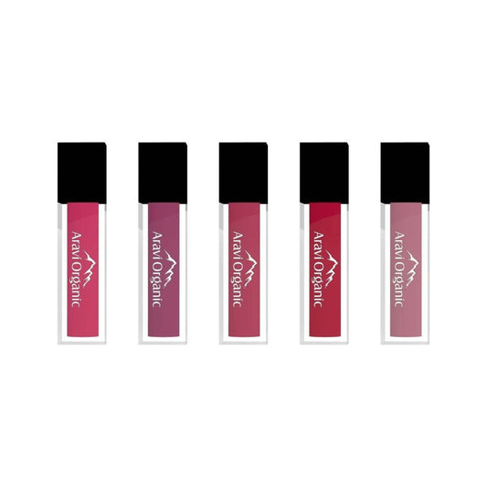 Aravi Organic Liquid Matte Lipstick Combo - Grab2buy