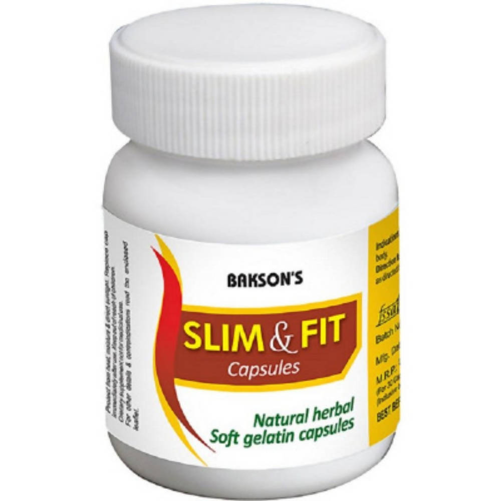 Bakson's Slim & Fit Capsules  Grab2Buy Bakson's Grab2Buy