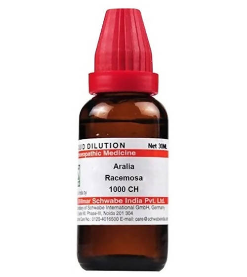 Dr. Willmar Schwabe India Aralia Racemosa Dilution 