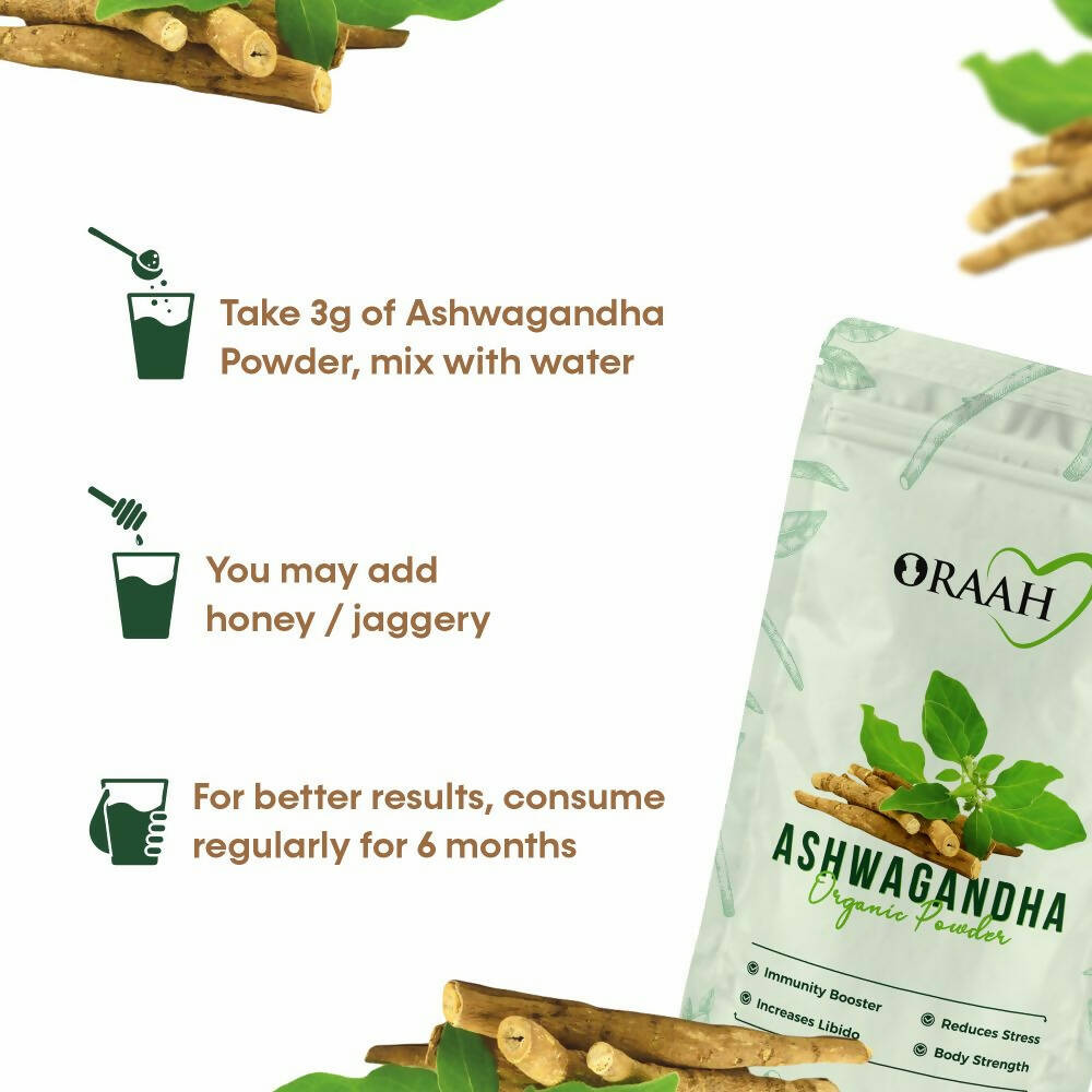 Oraah Shatavari & Ashwagandha Herbal Powders Combo 