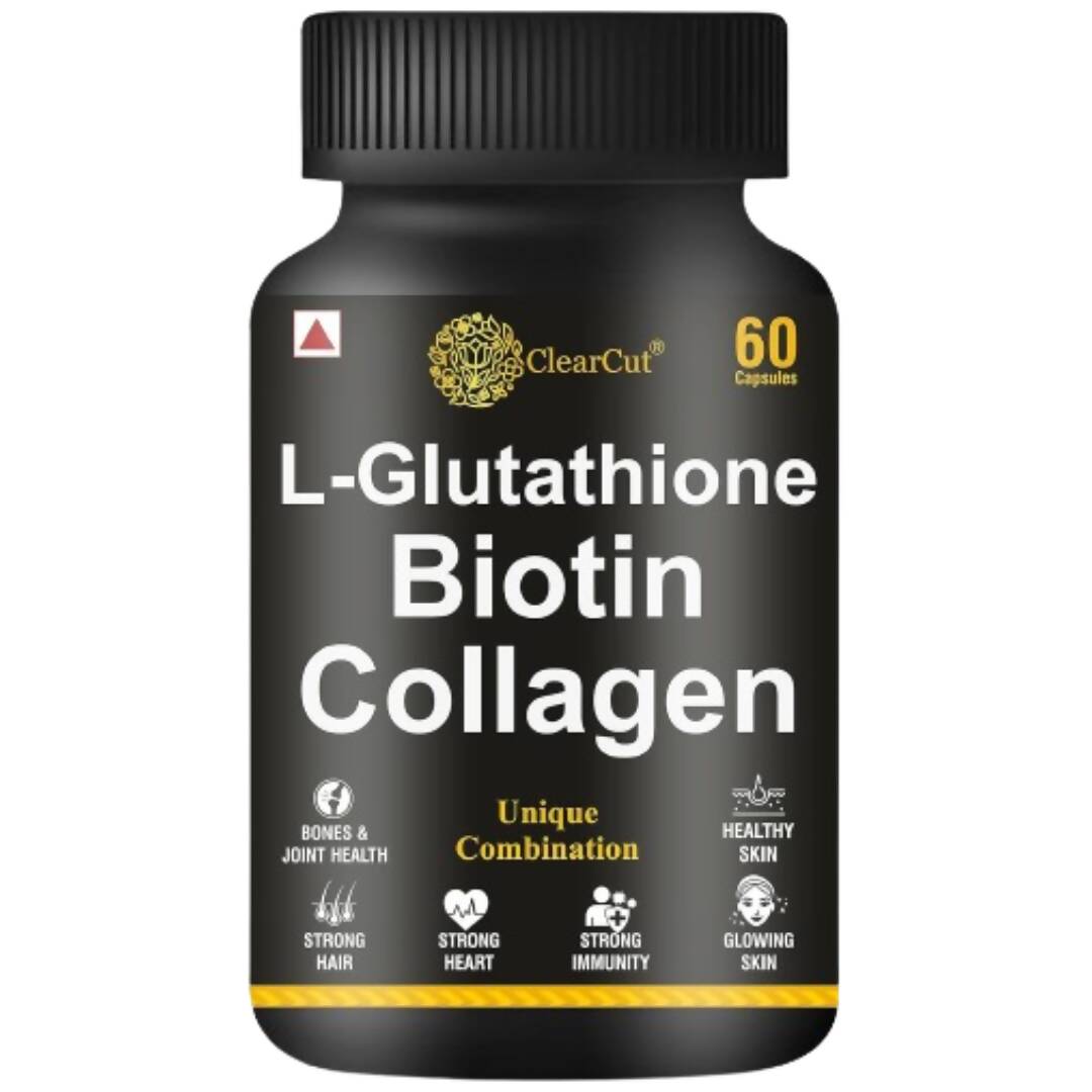ClearCut L-Glutathione Biotin Collagen Capsules 