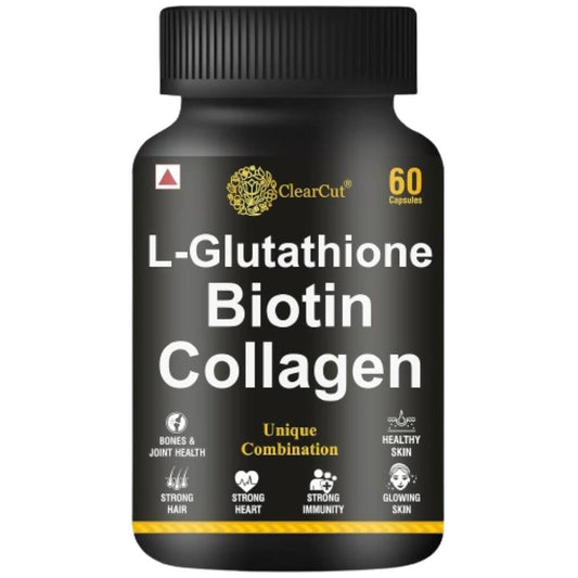 ClearCut L-Glutathione Biotin Collagen Capsules 