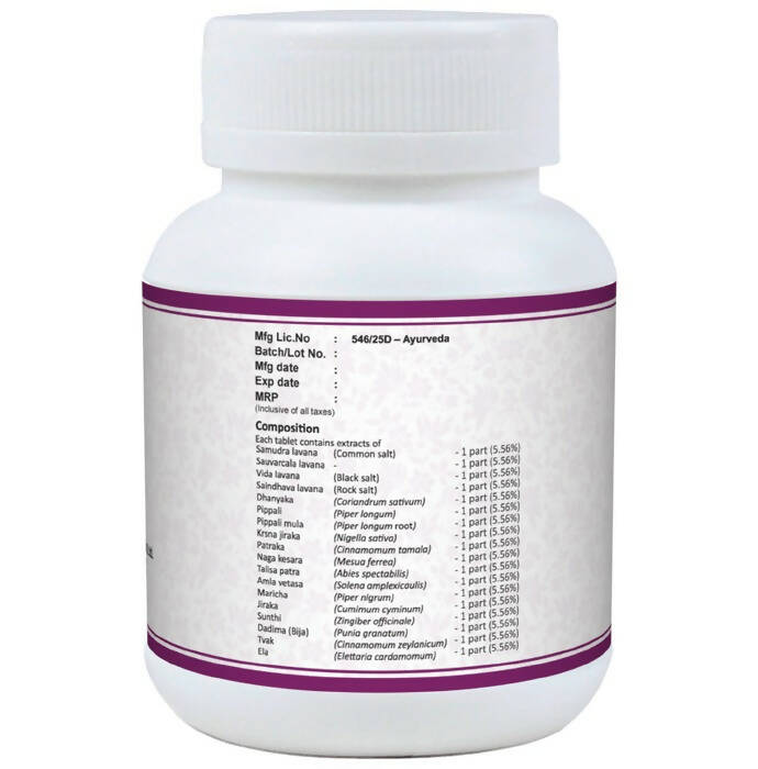 Dr. Jrk's Bhaskara Lavana Churna Tablets 