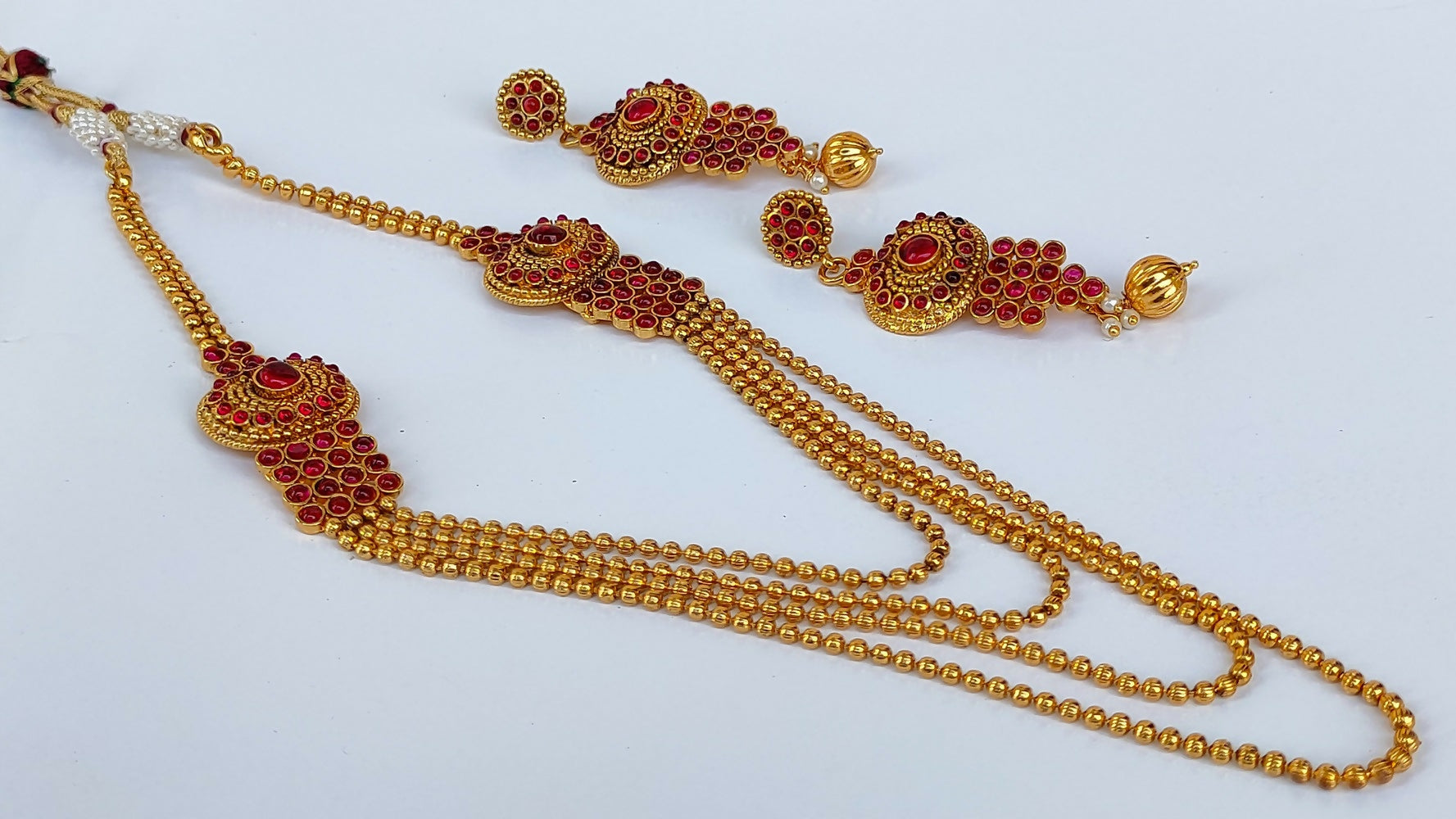 Pink Kemp Layer Necklace Set - Grab2buy