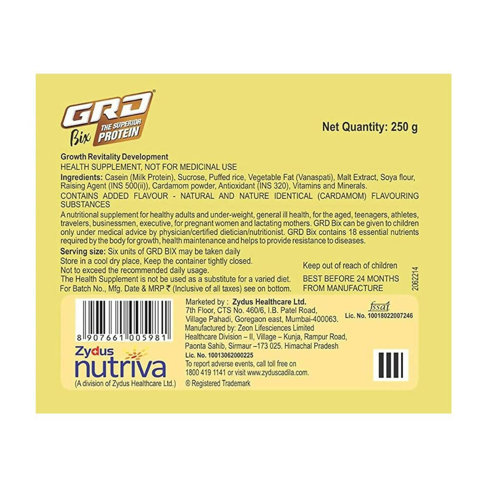 GRD Bix The Superior Protein Diskette for Immunity 