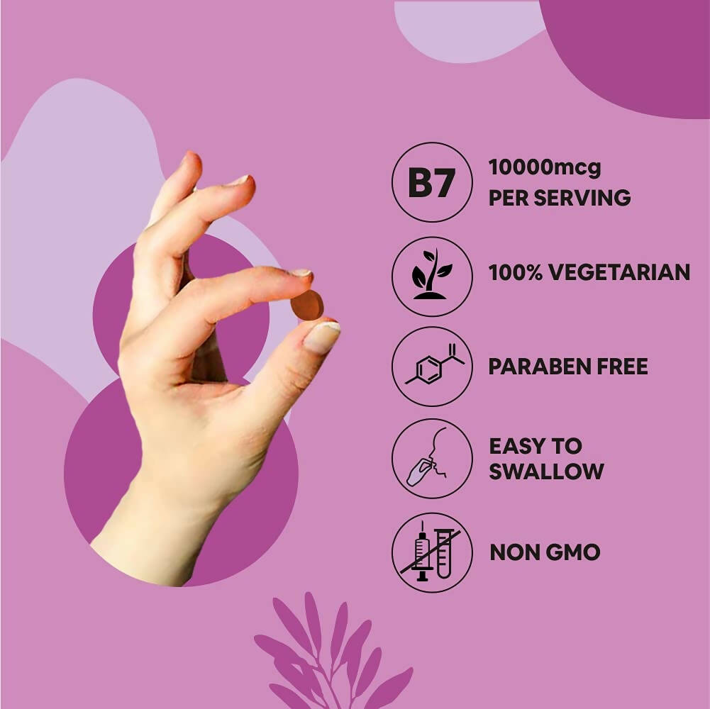 Carbamide Forte Biotin 10000mcg Tablets - Unflavored 