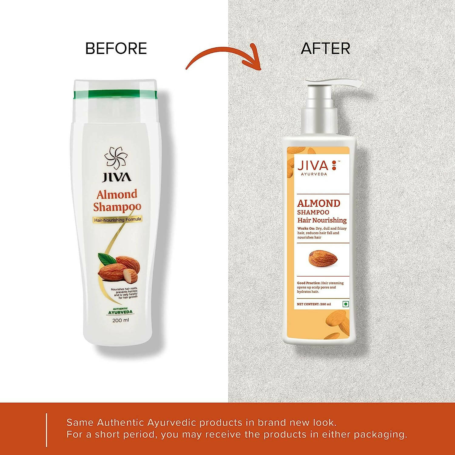 Jiva Ayurveda Almond Shampoo - Grab2buy